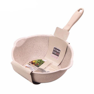 WOKKY™ - Panela de Piedra Multifuncional Antiadherente